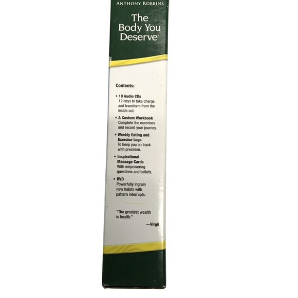 The Body You Deserve Weight Loss Strategies for a Vital Lifestyle CD Box Set - Picture 6 of 10